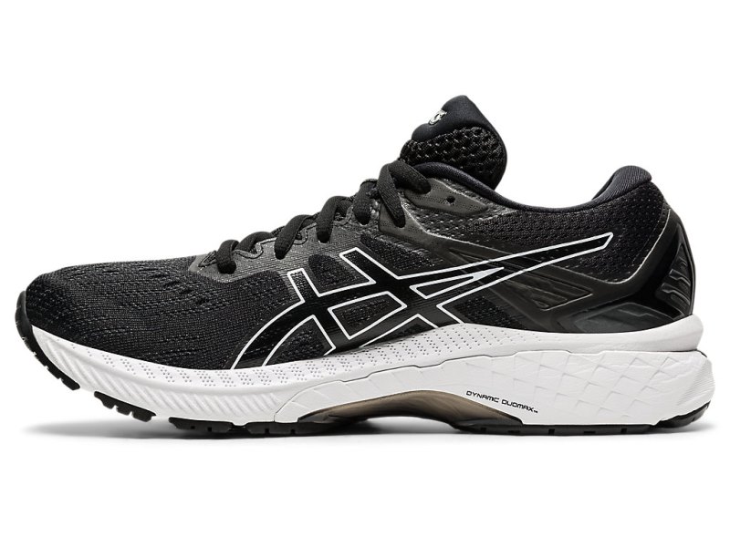 Asics Gt-2000 9 Tekaški Čevlji Ženske Črne Bele | SI3471-100