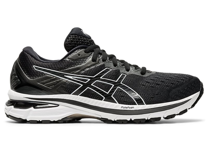 Asics Gt-2000 9 Tekaški Čevlji Ženske Črne Bele | SI3471-100