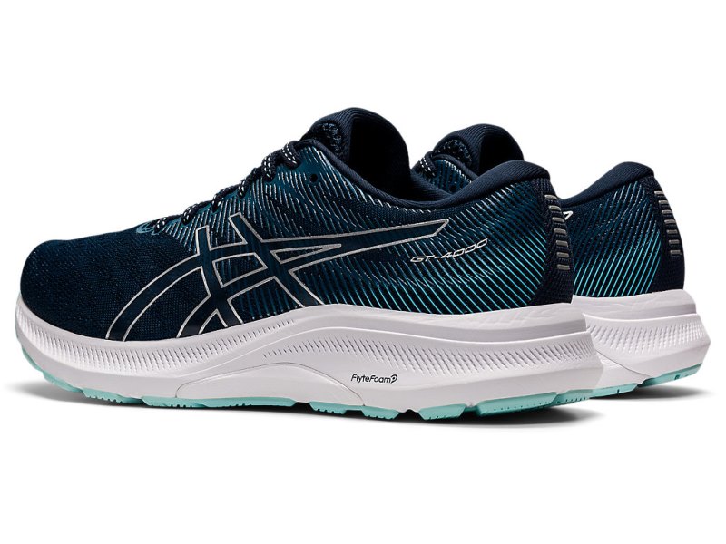 Asics Gt-4000 3 (D) Tekaški Čevlji Ženske Modre Srebrne | SI2255-196