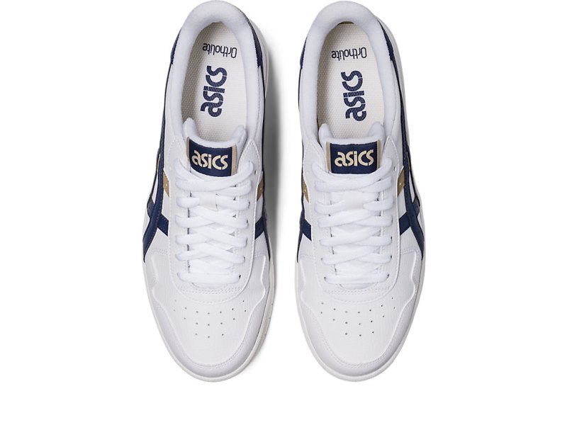 Asics Japan S Netball Shoes Moški Bele Indigo Modre | SI9847-430