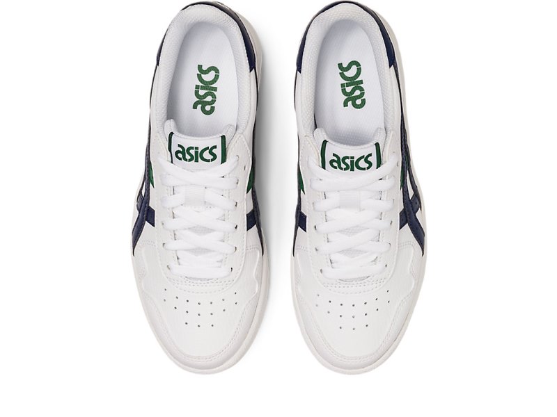 Asics Japan S Netball Shoes Otroški Bele Temno Modre | SI5580-027