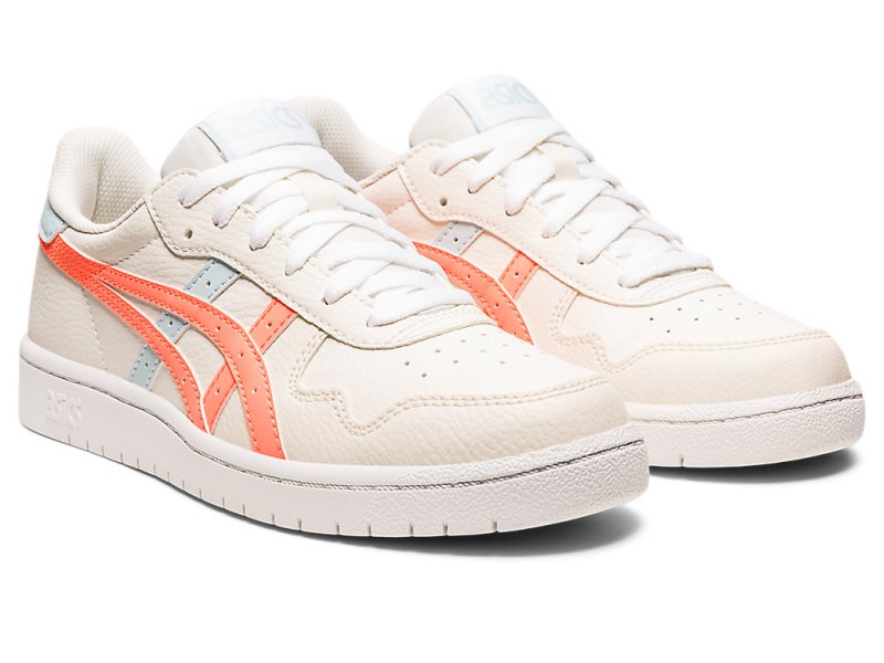 Asics Japan S Netball Shoes Ženske Kremna Oranžne Koralne | SI0066-767