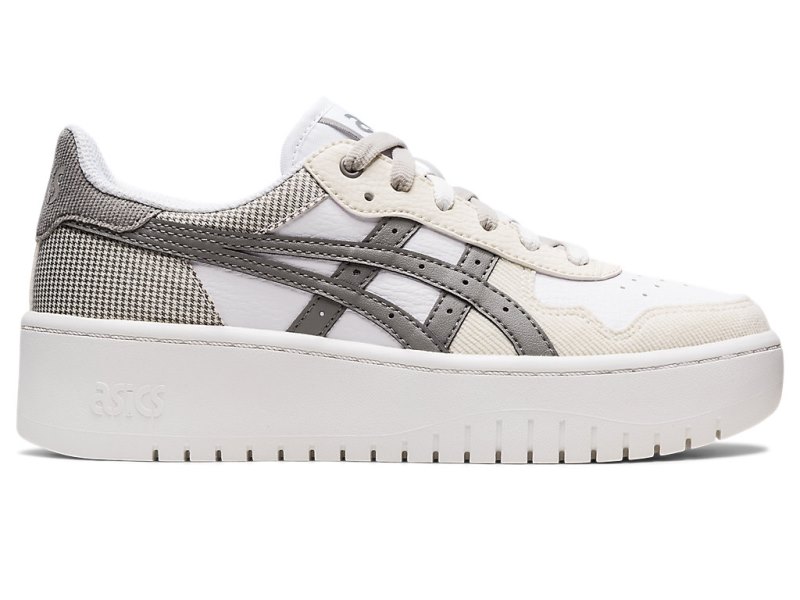 Asics Japan S PF Superge Ženske Bele Sive | SI4177-297