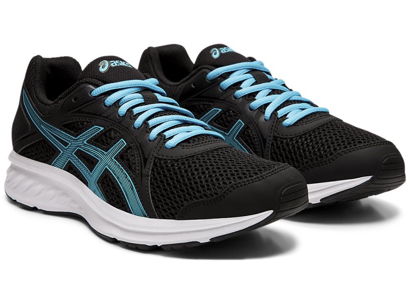 Asics Jolt 2 (D) Tekaški Čevlji Ženske Črne Svetlo Turkizna | SI0906-694