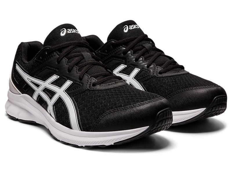 Asics Jolt 3 (4E) Tekaški Čevlji Moški Črne Bele | SI4086-777