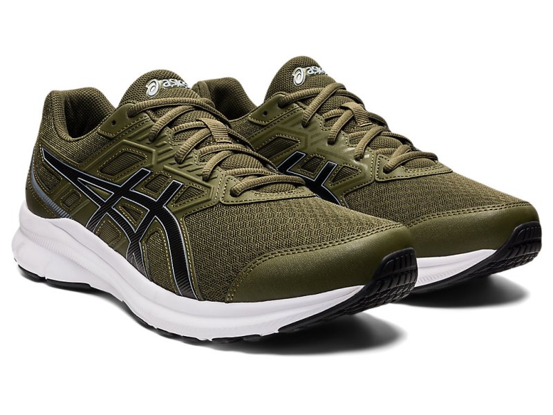 Asics Jolt 3 Tekaški Čevlji Moški Olivno Zelene Črne | SI6738-046