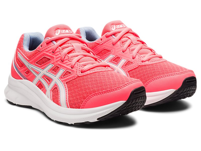 Asics Jolt 3 Tekaški Čevlji Otroški Koralne Bele | SI4305-602