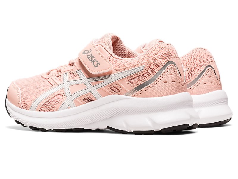 Asics Jolt 3 Tekaški Čevlji Otroški Roza Bele | SI9965-526