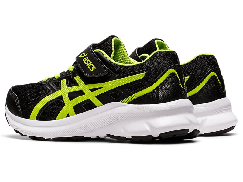 Asics Jolt 3 Tekaški Čevlji Otroški Črne Zelene | SI0939-269