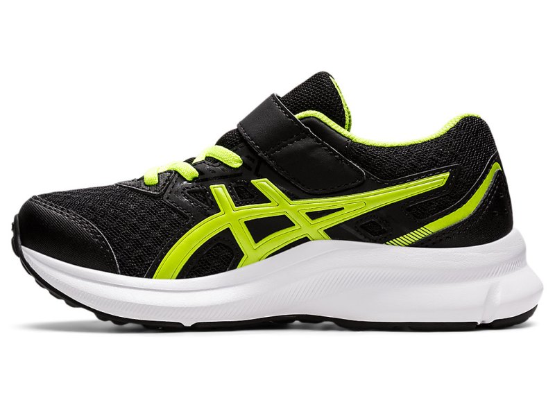 Asics Jolt 3 Tekaški Čevlji Otroški Črne Zelene | SI0939-269