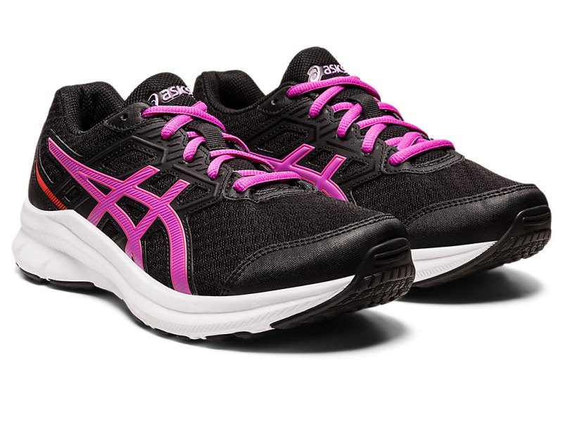 Asics Jolt 3 Tekaški Čevlji Otroški Črne Vijolične | SI3366-706