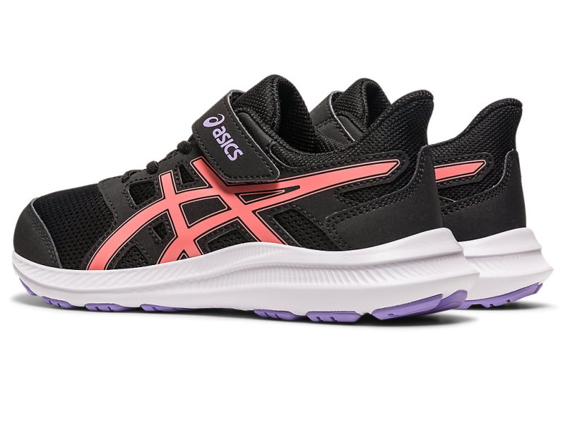 Asics Jolt 4 Športne Superge Otroški Črne Koralne | SI3392-490