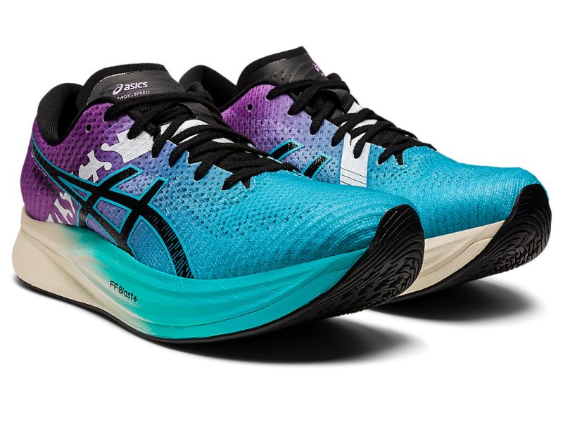 Asics Magic Speed 2 Ekiden Tekaški Čevlji Ženske Svetlo Turkizna Črne | SI5494-976