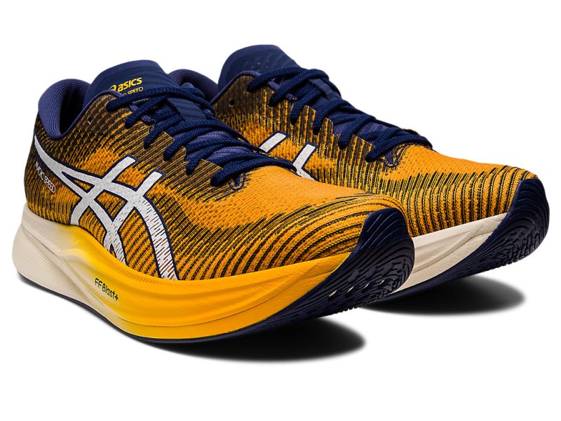 Asics Magic Speed 2 Tekaški Čevlji Moški Rumene Bele | SI4725-252