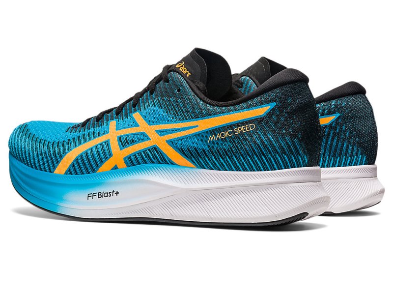 Asics Magic Speed 2 Tekaški Čevlji Moški Modre Oranžne | SI5267-489