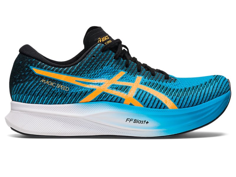 Asics Magic Speed 2 Tekaški Čevlji Moški Modre Oranžne | SI5267-489