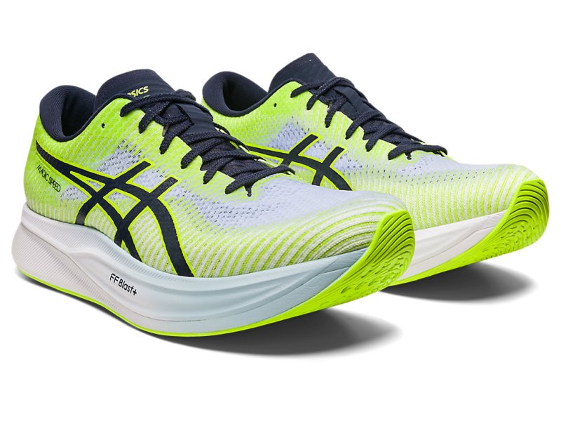 Asics Magic Speed 2 Tekaški Čevlji Moški Zelene Črne | SI7703-772