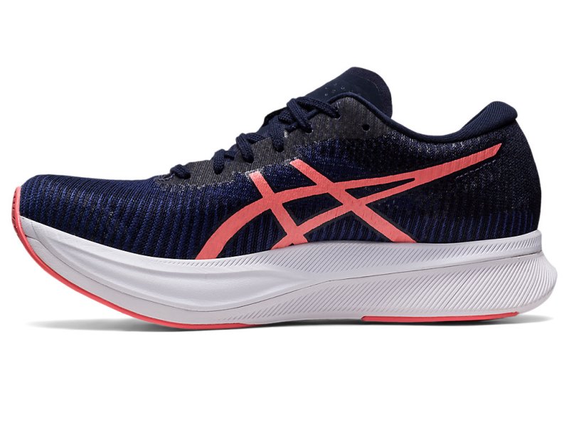 Asics Magic Speed 2 Tekaški Čevlji Ženske Indigo Modre Koralne | SI2194-764