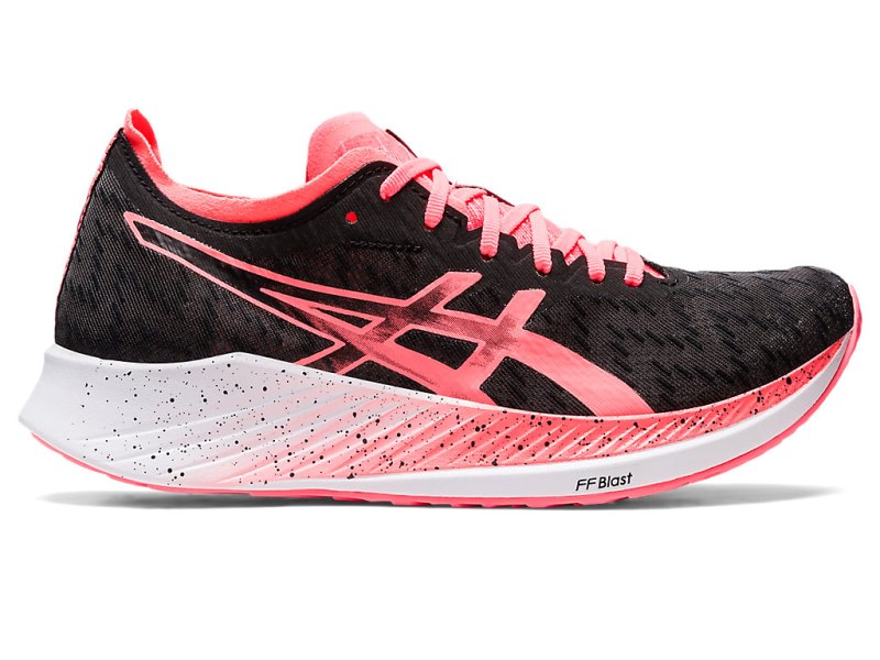 Asics Magic Speed Tekaški Čevlji Ženske Črne Koralne | SI4068-797