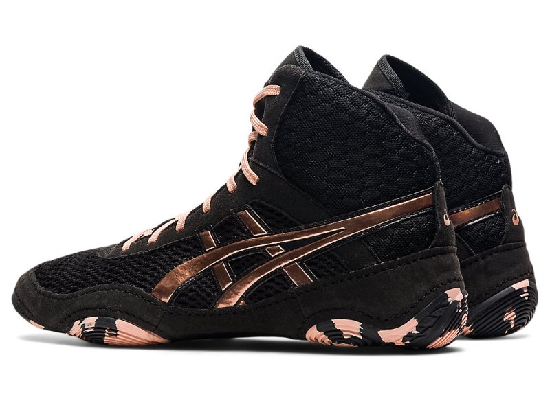 Asics Matblazer Rokoborski Čevlji Ženske Črne Roza Zlate | SI0795-272