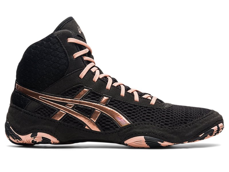 Asics Matblazer Rokoborski Čevlji Ženske Črne Roza Zlate | SI0795-272