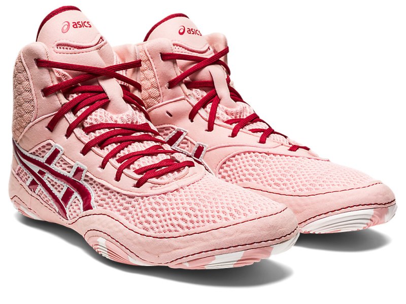 Asics Matblazer Rokoborski Čevlji Ženske Roza Temno Rdeče | SI0969-687