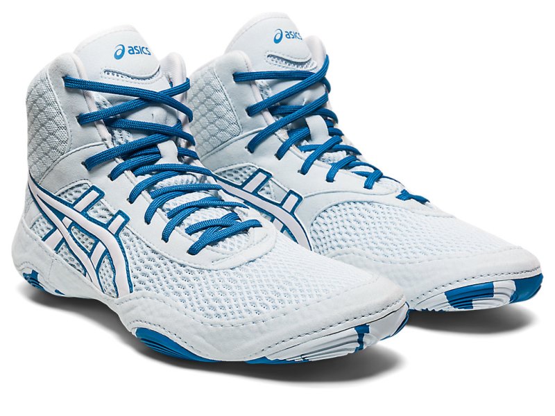 Asics Matblazer Rokoborski Čevlji Ženske Svetlo Modre Bele | SI7912-398