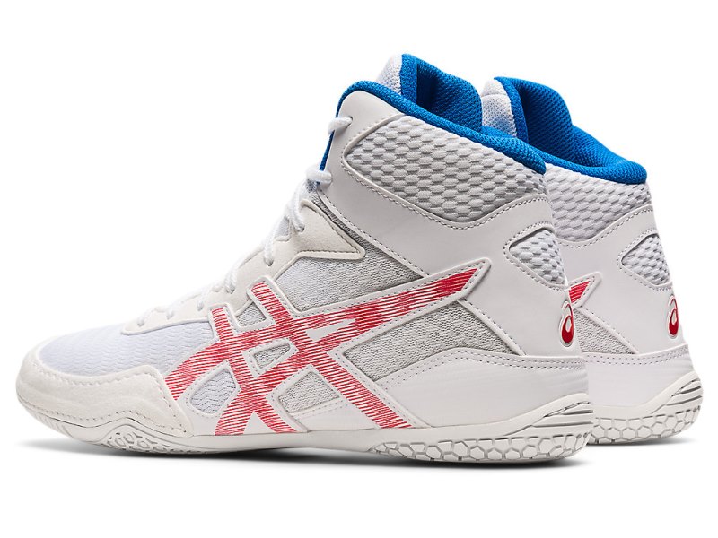 Asics Matcontrol 2 Rokoborski Čevlji Moški Bele Rdeče | SI9639-469