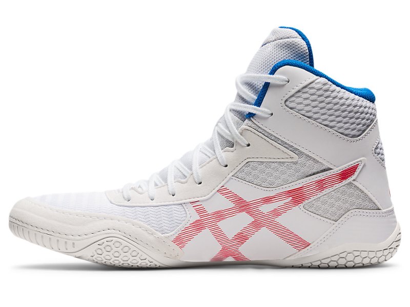 Asics Matcontrol 2 Rokoborski Čevlji Moški Bele Rdeče | SI9639-469