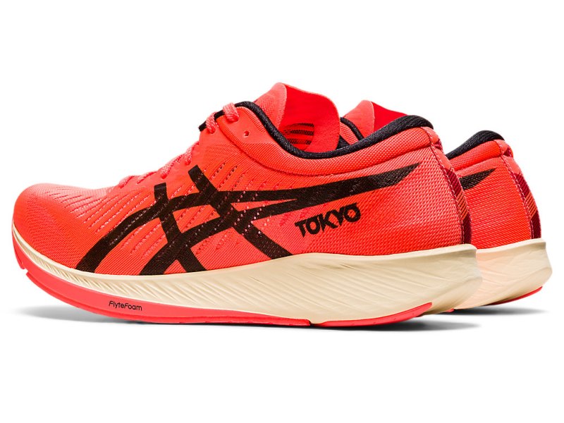 Asics MetarACEr Tokyo Tekaški Čevlji Ženske Oranžne Rdeče Črne | SI9034-880