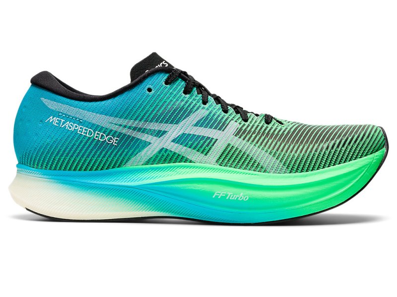 Asics Metaspeed Edge+ Tekaški Čevlji Moški Črne Turkizna | SI3575-302