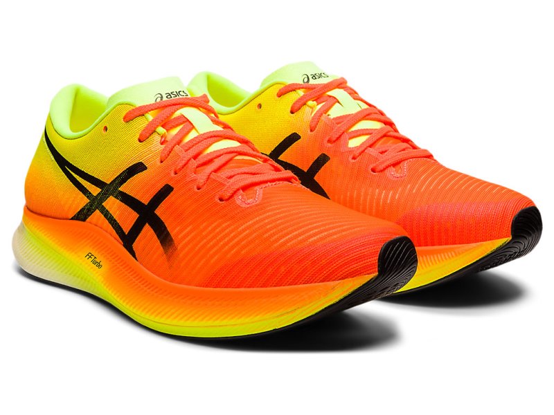 Asics Metaspeed Edge Tekaški Čevlji Ženske Oranžne Črne | SI5177-049