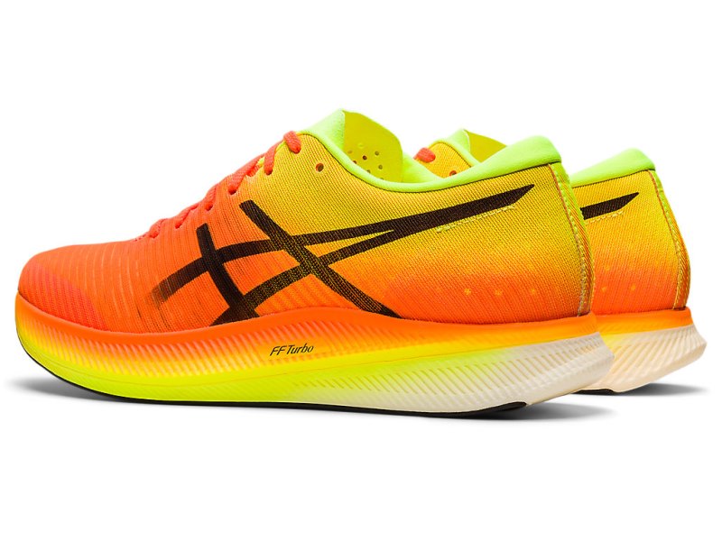 Asics Metaspeed Edge Tekaški Čevlji Ženske Oranžne Črne | SI5177-049