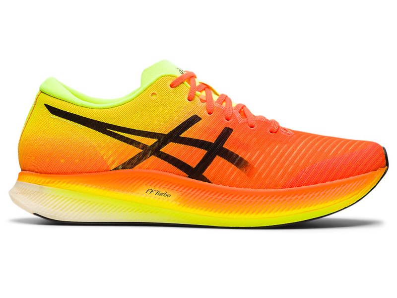 Asics Metaspeed Edge Tekaški Čevlji Ženske Oranžne Črne | SI5177-049