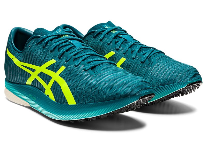 Asics Metaspeed LD Superge Za Atletiko Moški Temno Zelene Rumene | SI2765-973