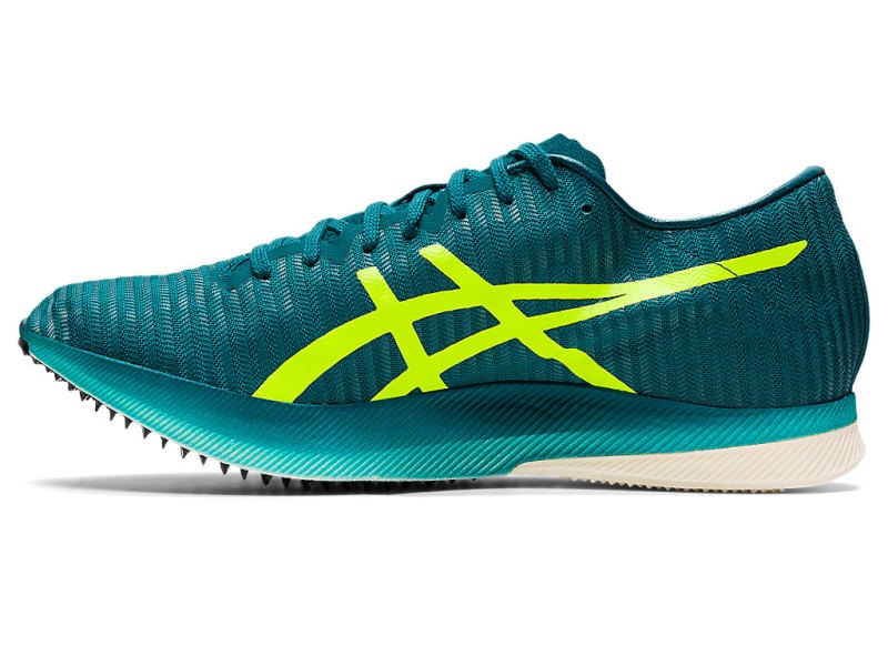 Asics Metaspeed LD Superge Za Atletiko Moški Temno Zelene Rumene | SI2765-973