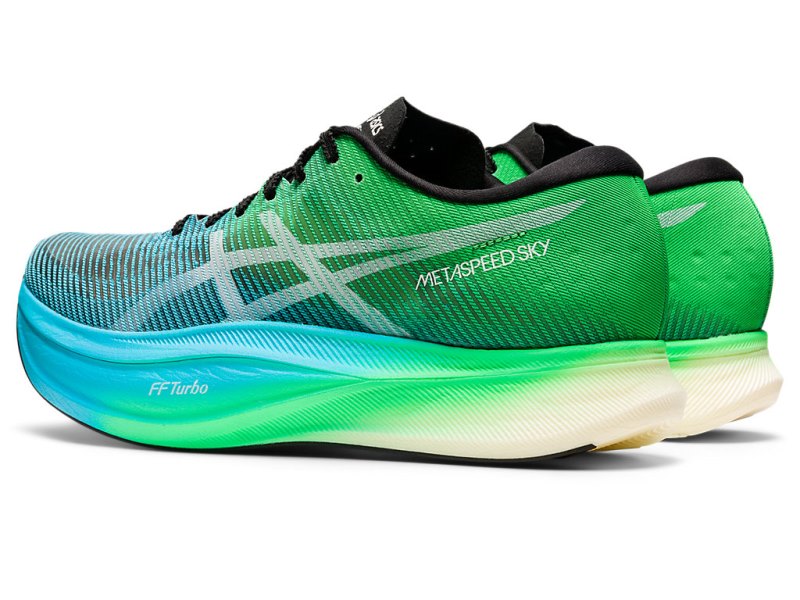 Asics Metaspeed Sky+ Tekaški Čevlji Moški Črne Turkizna | SI7577-484