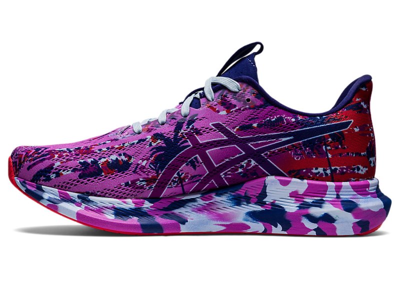 Asics Noosa Tri 14 Tekaški Čevlji Ženske Sivke Svetlo Modre | SI2644-667