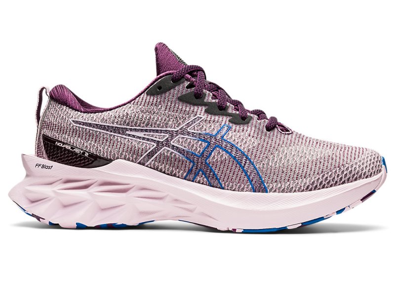 Asics Novablast 2 LE Tekaški Čevlji Ženske Temno Vijolične Roza | SI3269-181