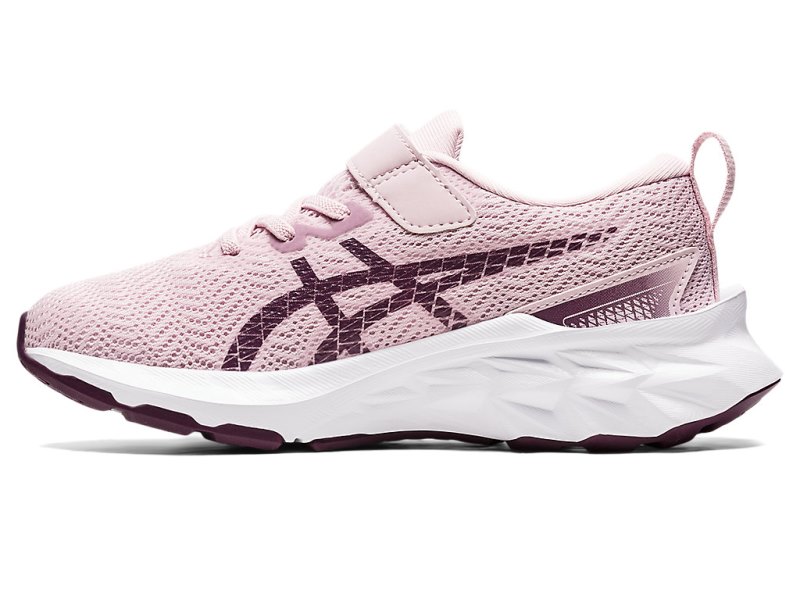 Asics Novablast 2 Športne Superge Otroški Roza Srebrne | SI6385-445