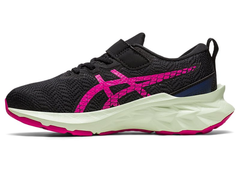 Asics Novablast 2 Športne Superge Otroški Črne Roza | SI0091-752