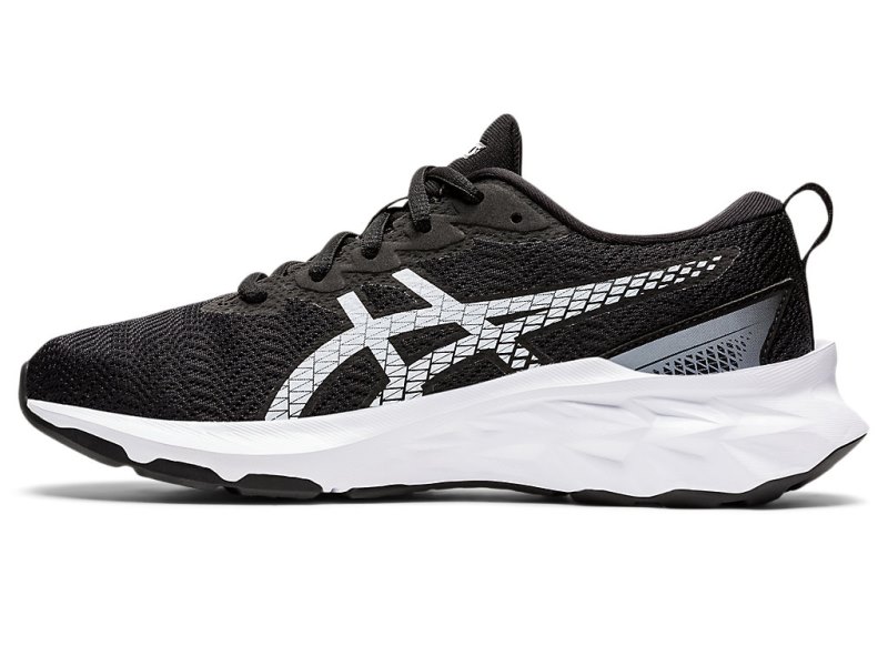 Asics Novablast 2 Športne Superge Otroški Črne Bele | SI7723-509