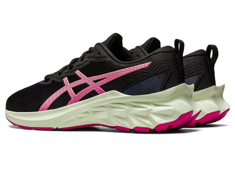 Asics Novablast 2 Športne Superge Otroški Črne Roza | SI8493-766