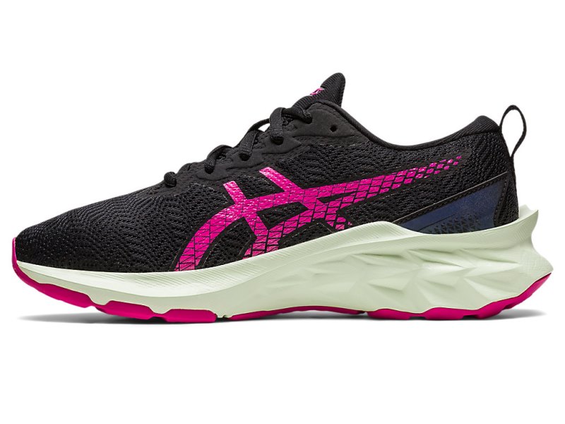 Asics Novablast 2 Športne Superge Otroški Črne Roza | SI8493-766