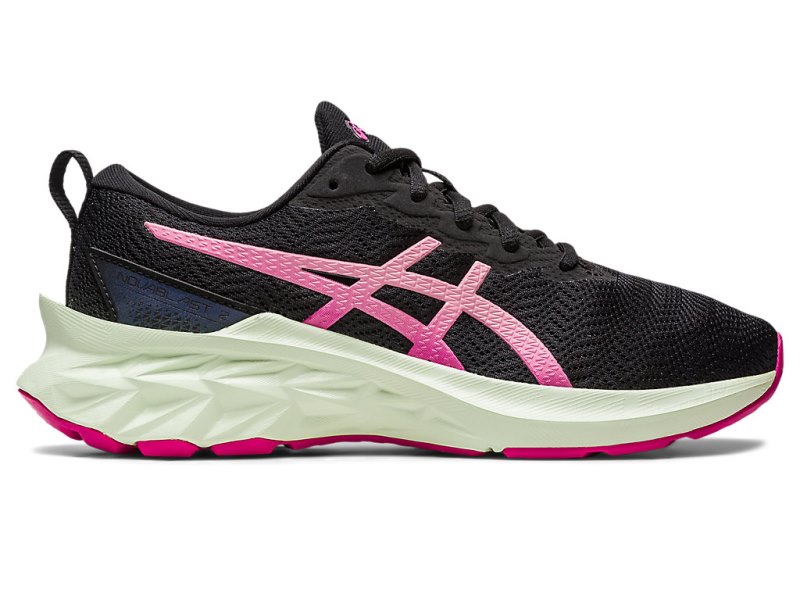 Asics Novablast 2 Športne Superge Otroški Črne Roza | SI8493-766