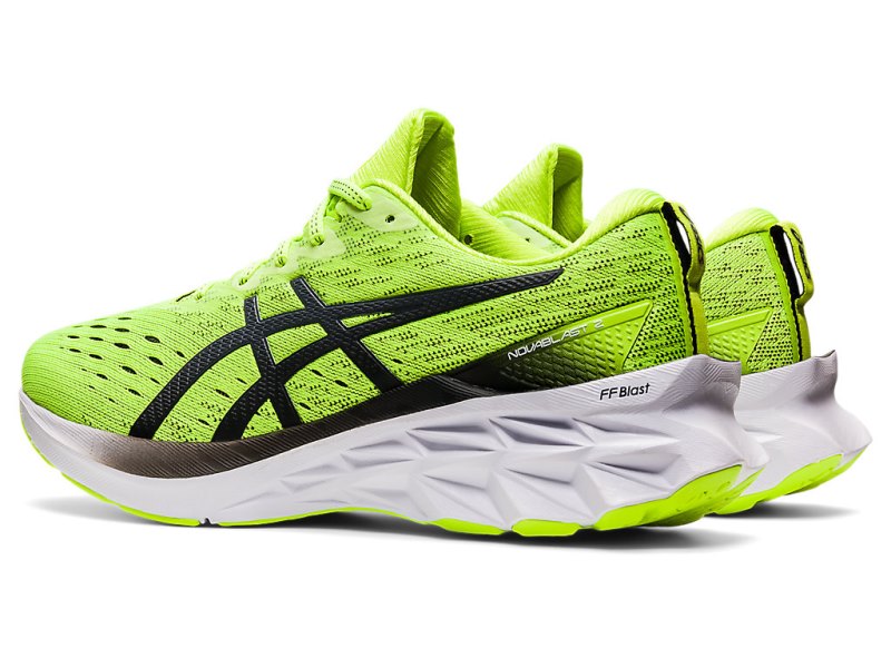 Asics Novablast 2 Tekaški Čevlji Moški Zelene Sive | SI7623-557