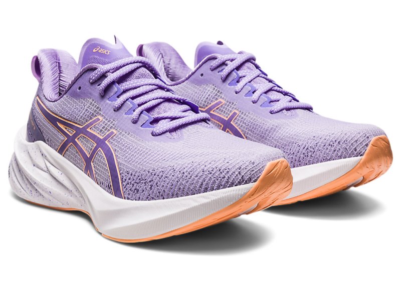 Asics Novablast 3 LE Tekaški Čevlji Ženske Vijolične Svetlo Oranžne | SI2752-346