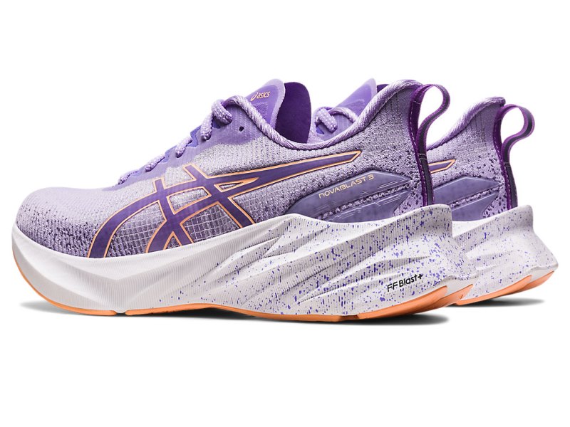 Asics Novablast 3 LE Tekaški Čevlji Ženske Vijolične Svetlo Oranžne | SI2752-346