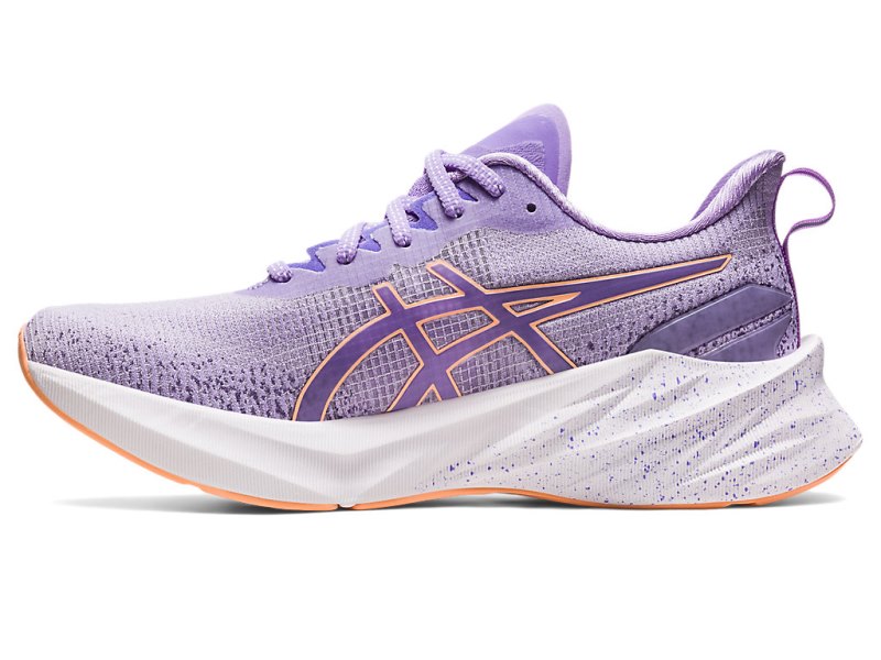 Asics Novablast 3 LE Tekaški Čevlji Ženske Vijolične Svetlo Oranžne | SI2752-346