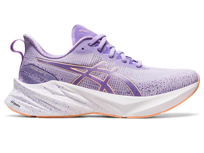 Asics Novablast 3 LE Tekaški Čevlji Ženske Vijolične Svetlo Oranžne | SI2752-346